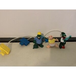 Vintage McDonald's‎ 1993 DINO-MOTION Dinosaurs TV SHOW Sinclair Family Set of 3